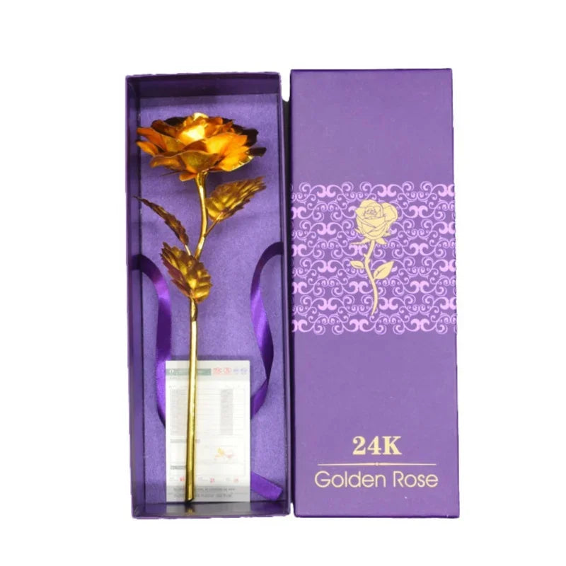Gold Rose Gift